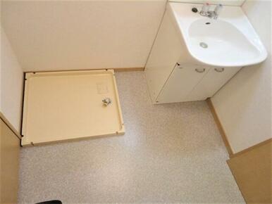 室内洗濯機置き場