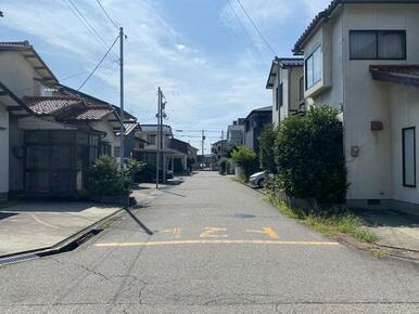 前面道路