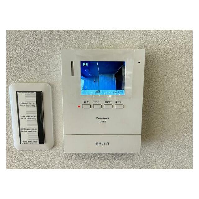 「インターホン」Panasonic製モニタ付きインターホン、新品交換済み