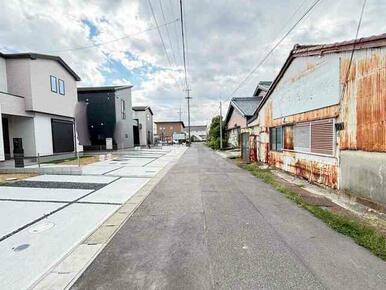 1号棟～4号棟の前面道路