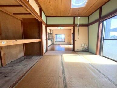 明るい和室です