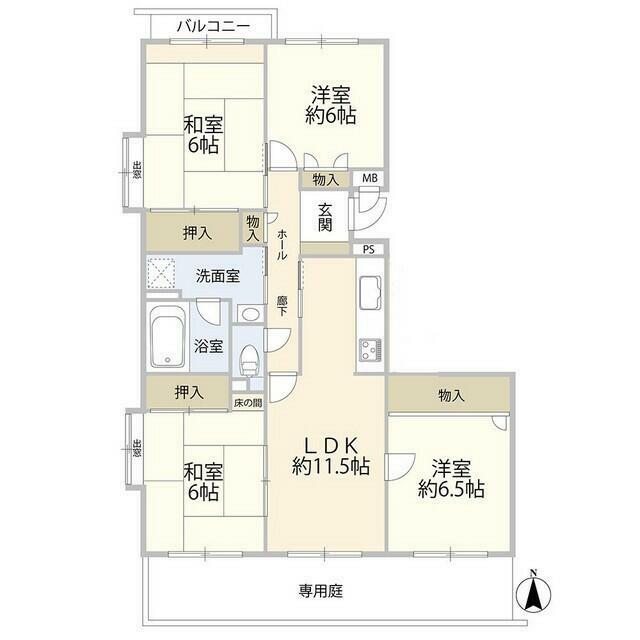 アーバンラフレ志賀壱参号棟
