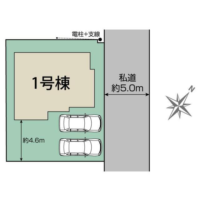 野田市山崎1棟 区画図
