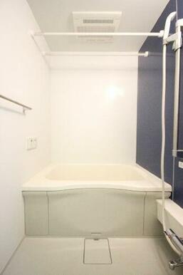 浴室はアクセントパネルを採用しております