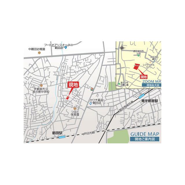 現地案内図