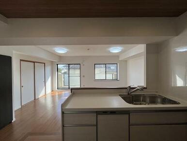 キッチンからの眺め