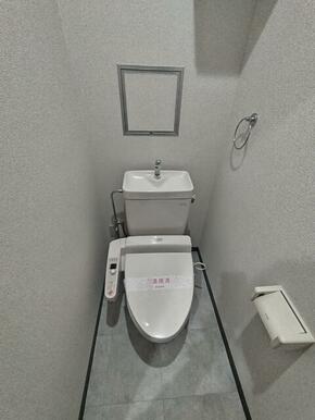 清潔感のあるトイレスペースです♪