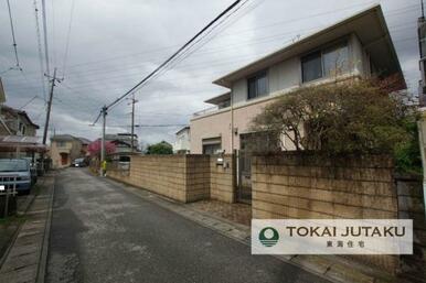 南側約4.1M公道、北側約4M幅員の道路です＾＾