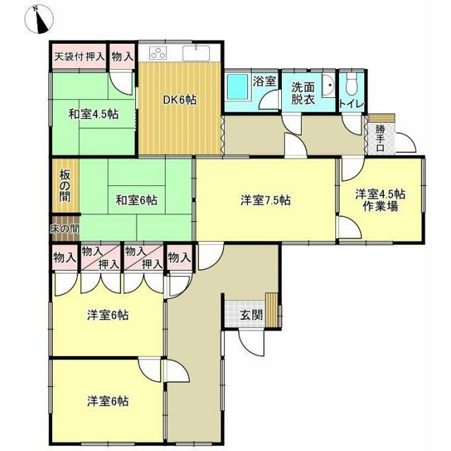 ■人気の平屋建て！広々とした間取り！■あなた好みのリフォームが可能♪