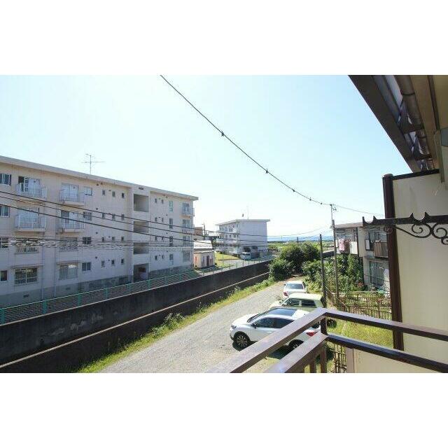 ２Fのお部屋からは海が見えます。 ※写真は前回募集時の物になります。