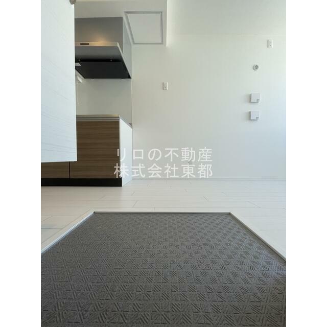 玄関には靴箱もあるのですっきりおさまりそうですね☆