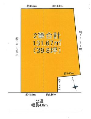 駅まで平坦な道のりです！