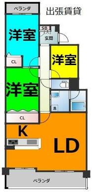 独立した各部屋でプライバシーもキープ