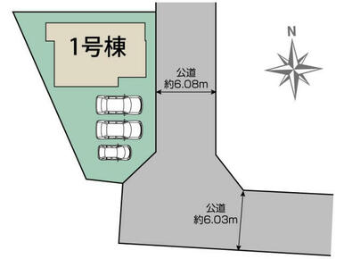 浜松市浜名区内野1棟 区画図