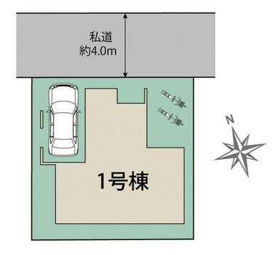 寝屋川市南水苑町1棟 区画図