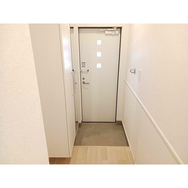 ゆったりとした玄関です