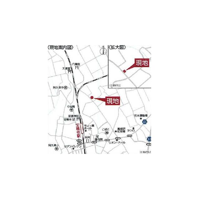現地案内図