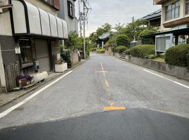 前面道路