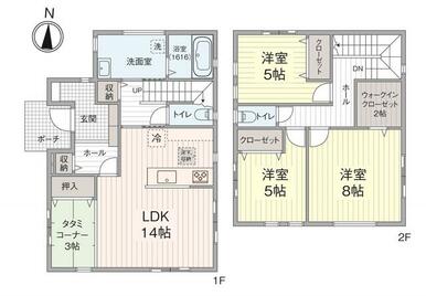 間取り図です。