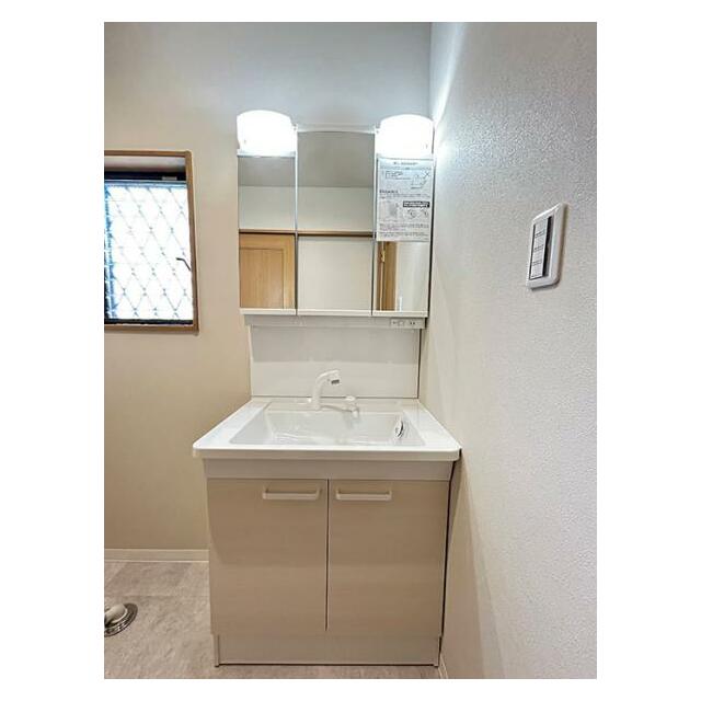 「脱衣所」洗面台新品交換