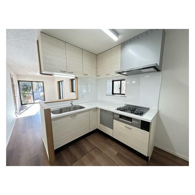 「キッチン」L字型キッチン