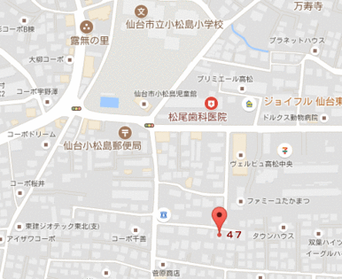 ローソン仙台高松店徒歩１分