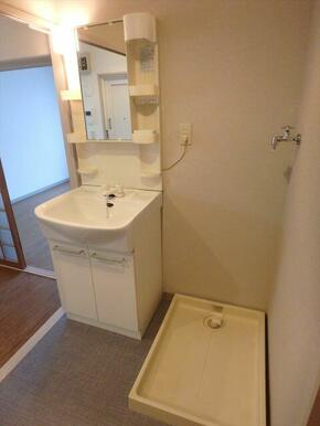 独立洗面台・室内洗濯機置場