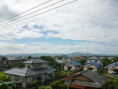 玄関外からの眺望