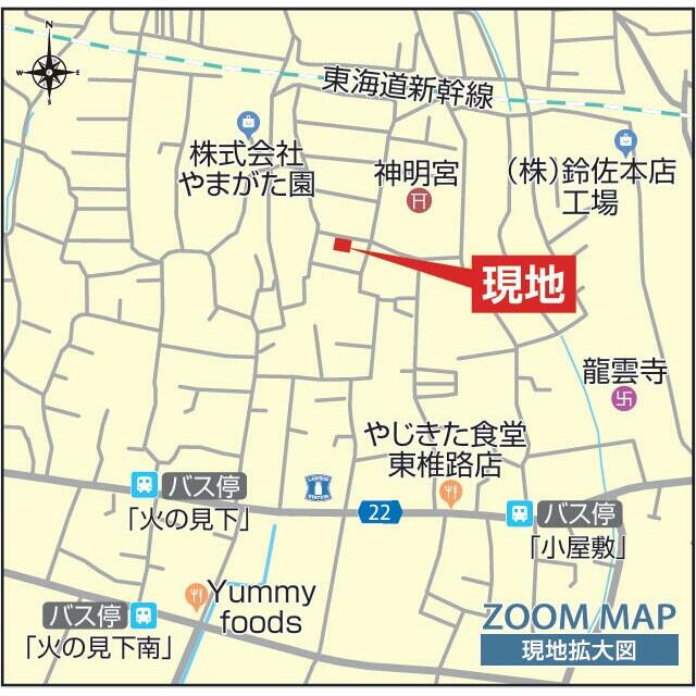 現地案内図