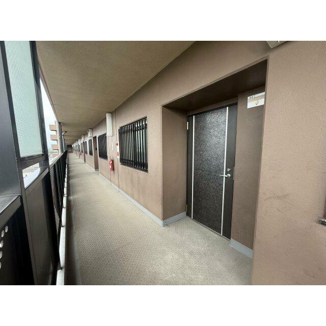 共用部分廊下の写真です♪