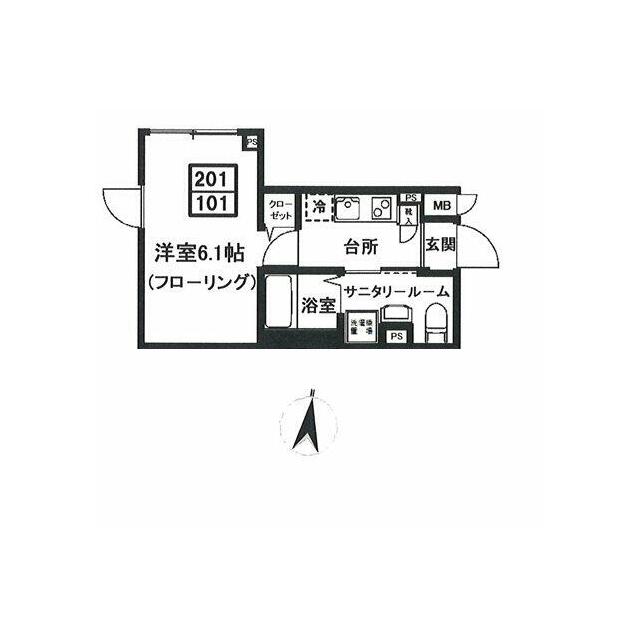 apartment 緑が丘１丁目