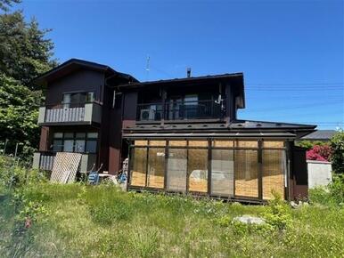 南側の広いお庭日当たり一生確保されています