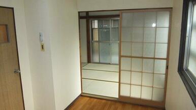 ゆとりのある室内