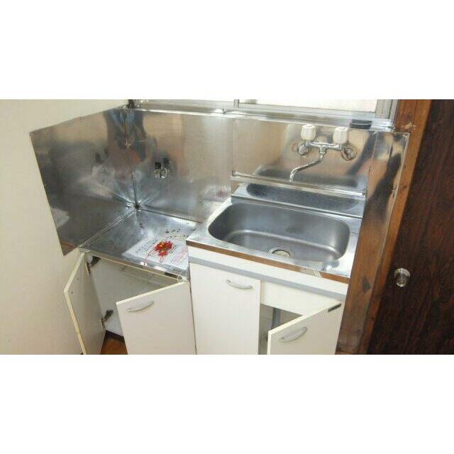 ガスコンロ設置可能です。