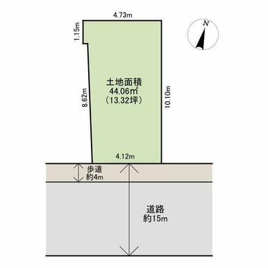 1460万円、4DK、土地面積44.06m2、建物延べ床面積51.53m2 契約不適合責任免責