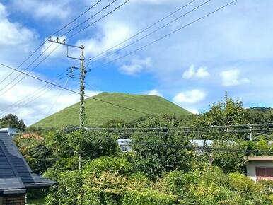 大室山望む