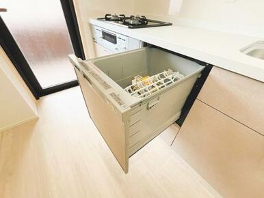 「キッチン」食洗器付きなので家事もはかどります。