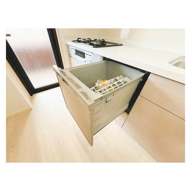 「キッチン」食洗器付きなので家事もはかどります。