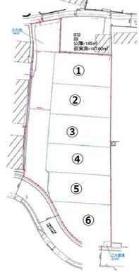 ２号地になります。　他区画有　建築条件なしの分譲地です。