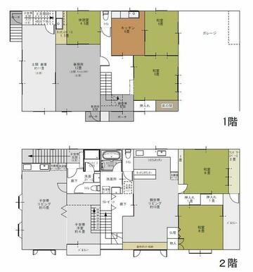 既存建物間取り