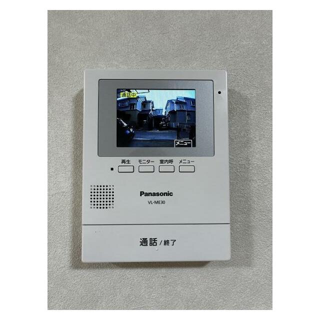 「インターホン」Panasonic製のモニタ付きインターホン新品交換済み