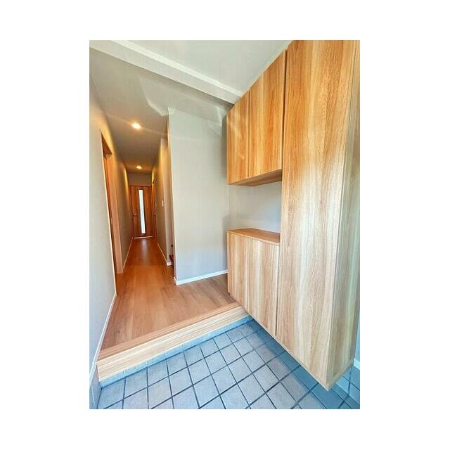 「玄関」土間からのお写真です。