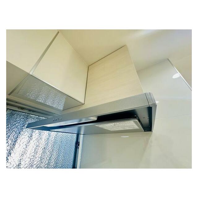 新品交換済のレンジフード