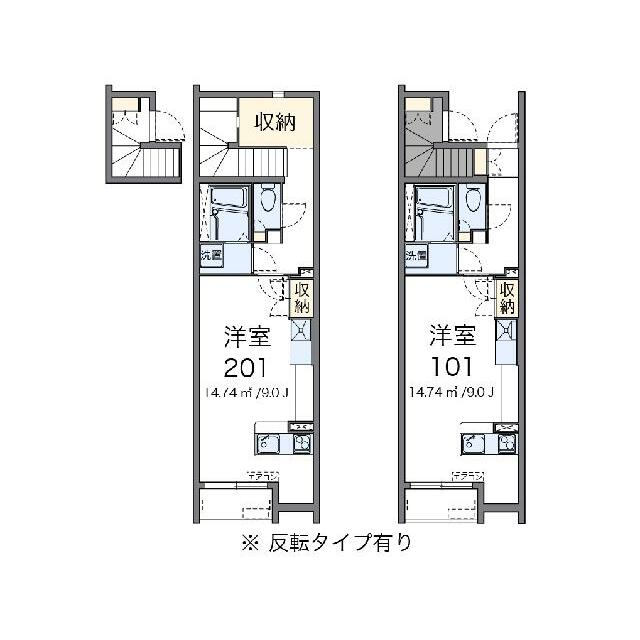 代表的な間取のため実際の間取とは異なる場合があります