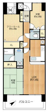 ３ＬＤＫ－６２．８３㎡