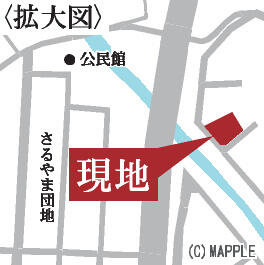 現地案内図・拡大