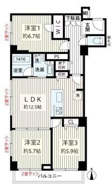 ■間取図■　※図面と現況が異なる場合は現況を優先とします。