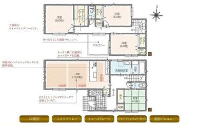 １号棟　間取り図