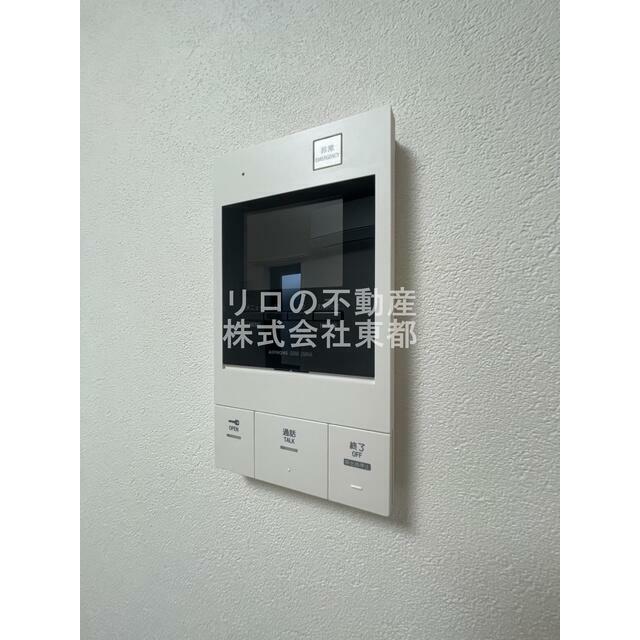 訪問者が一目で分かるＴＶモニタ付インターホンです！