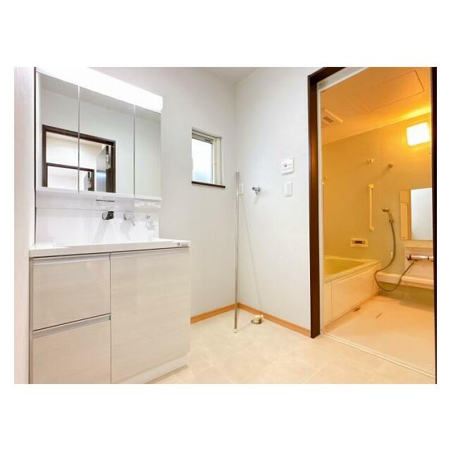 洗面脱衣所の様子です